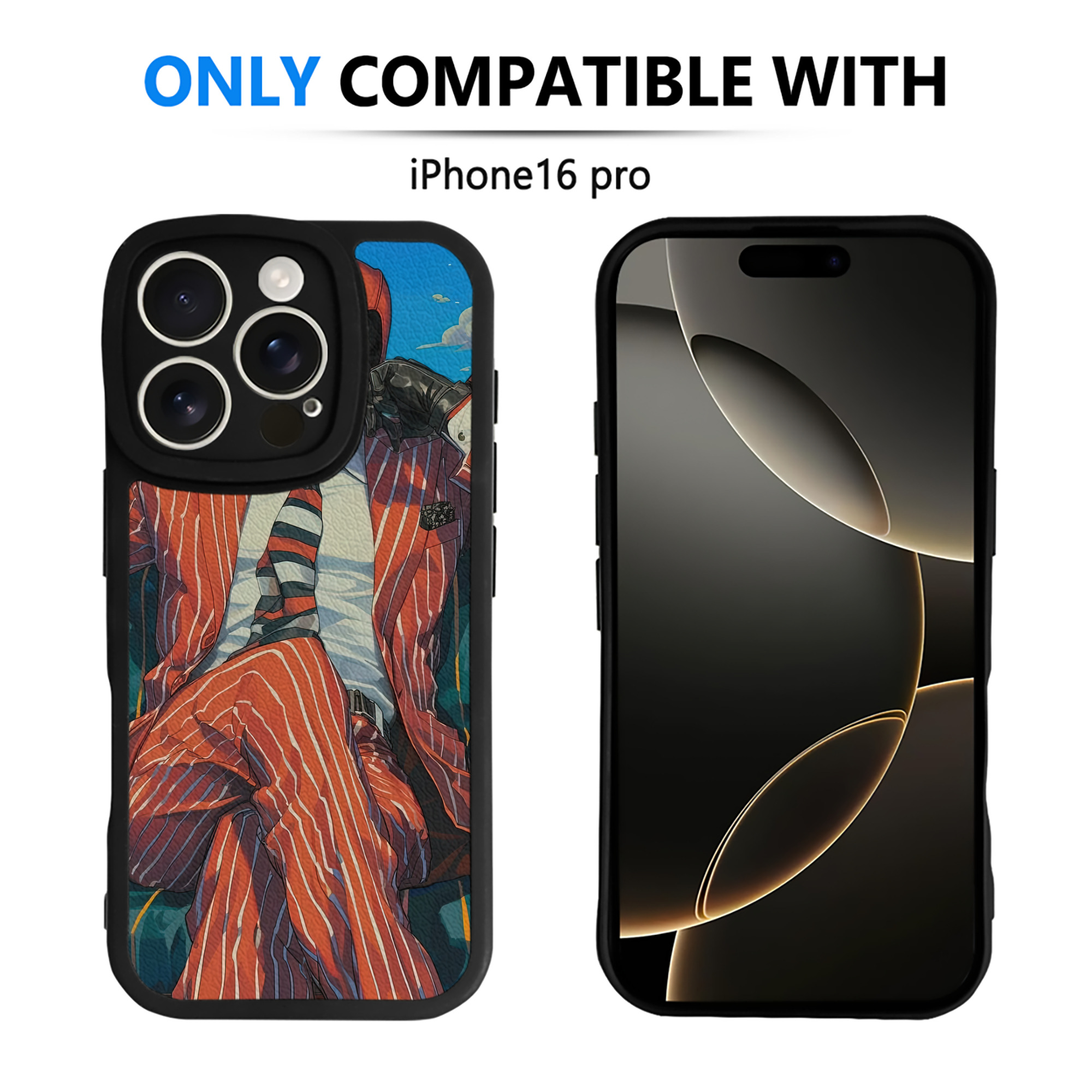 （画像用） Deadpool デッドプール 【iPhone 16シリーズ対応】シリコンスマホケース（レザー調） 材質：シリコン